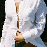 Mary Top - Crisp White