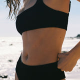 Bambi Bottom - Eco Black Rib