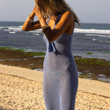 Selina Dress - Sky Knit