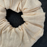 Linen Scrunchie - Ivory