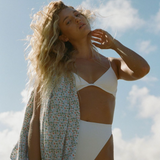 Mira Top - Eco White Rib