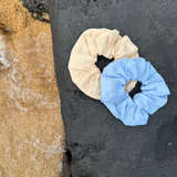 Linen Scrunchie - Sky