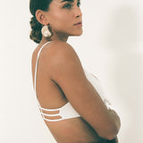 Cathedral Top - White Eco Rib