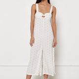 Jenny Jumpsuit - Moss Baby Dot