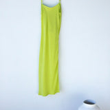Diana Dress - Citron - Silk