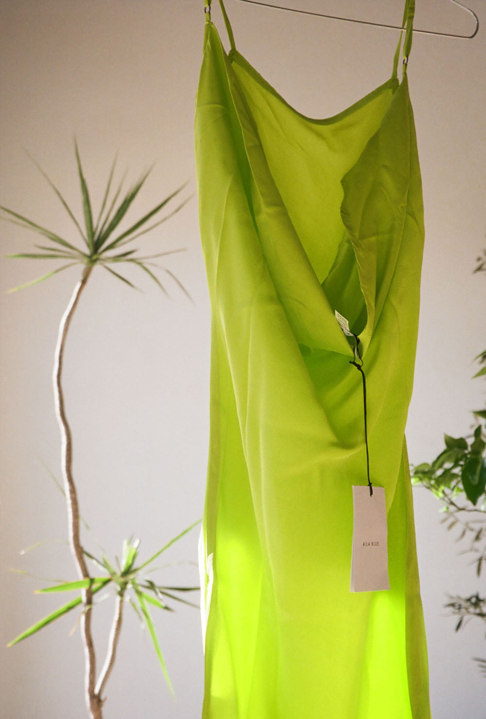 Diana Dress - Citron - Silk Citron / L Diana Dress - Citron - Silk Citron / L