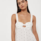 Jenny Jumpsuit - Moss Baby Dot