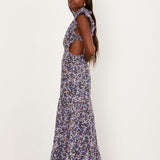 Skyline Dress - Hydrangea