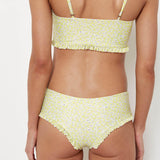 Capri Top - Lime Wildflower - Eco