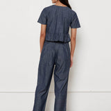 Pansy Top - Chambray