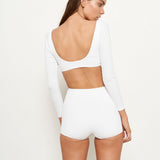 Vice Bottom - Eco White Rib