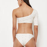 Calvin Top - Moss Baby Dot - Eco