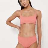 Alice Top - Hibiscus Rib