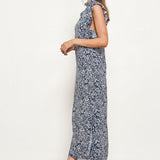 Makaha Dress - Indigo Batik