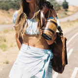 Matilda Top - Powder Blue