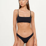 Oceania Bottom - Eco Black Rib