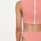 Lola Top - Hibiscus Rib