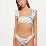 Bordeaux Top - Provence Plaid - Eco