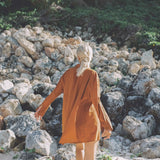 Sardinia Dress - Rust