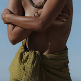Sarong - Olive Stone