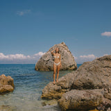 La Rosa Top - Ivory Eco Rib