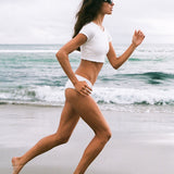 Rose Bottom - Woven White