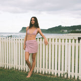 Florita Top - Cosmetic Pink Eco Rib