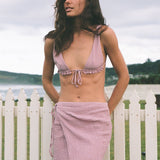 Florita Top - Cosmetic Pink Eco Rib