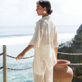 Sofia Pants - Ivory Knit