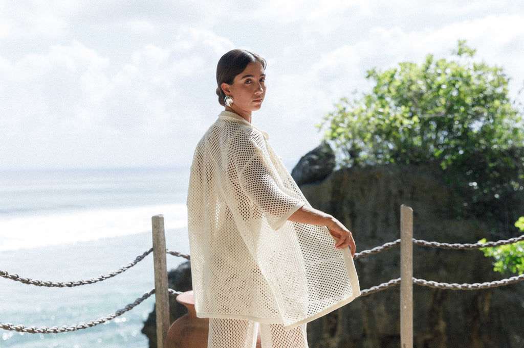 Sofia Pants - Ivory Knit