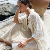 Sofia Pants - Ivory Knit