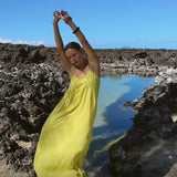 Makaha Dress - Citron