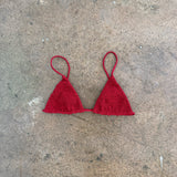 Meggie Top - Cherry Lacquer Eco Rib
