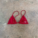 Meggie Top - Cherry Lacquer Eco Rib