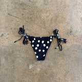 Conch Bottom - Noir Polka