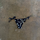 Conch Bottom - Noir Polka