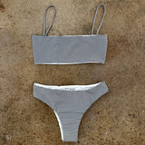 Mana Bottom - Textured Stripe