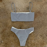 Mana Bottom - Textured Stripe