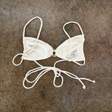 La Rosa Top - Ivory Eco Rib