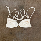 La Rosa Top - Ivory Eco Rib