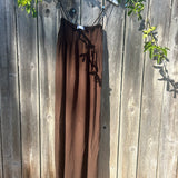 Makaha Dress - Earth Brown