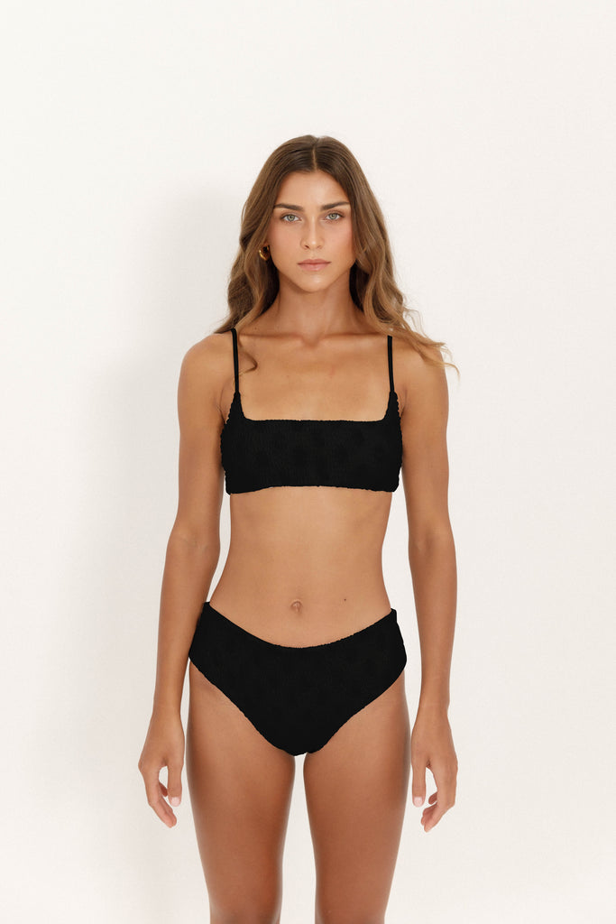 Bambi Bottom - Eco Black Rib