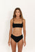 Bambi Bottom - Eco Black Rib