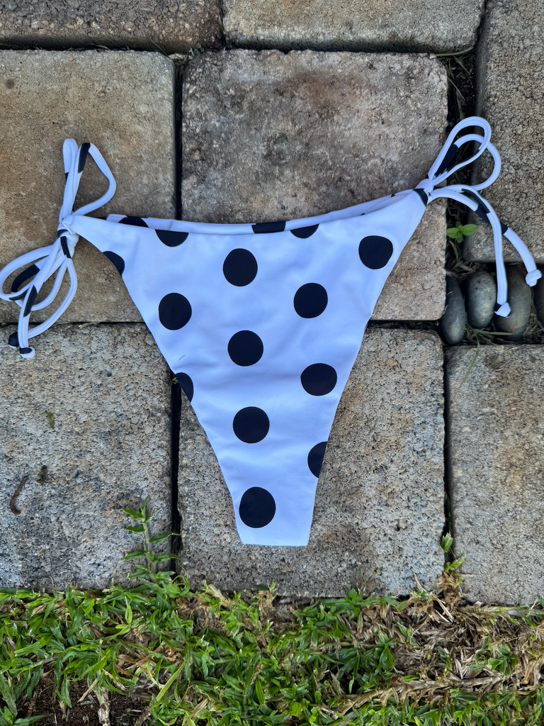 Ella Bottom - Black Polka