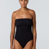 Costa One Piece - Eco Black Rib