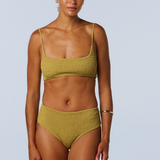 Alice Top - Olive Stone Eco Rib