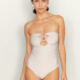 Zed One Piece - Silver Shimmer