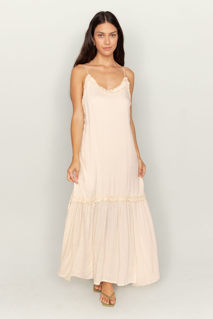 Madrid Dress - French Creme