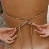 Veronica Top - Wet Sand Eco Rib