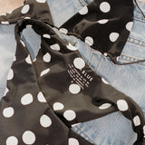 Amalfi Bottom - Noir Polka